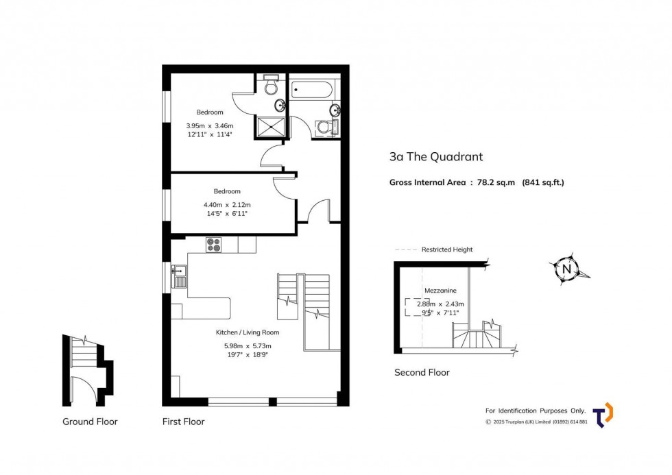 Floorplan for Victoria Road, Sevenoaks