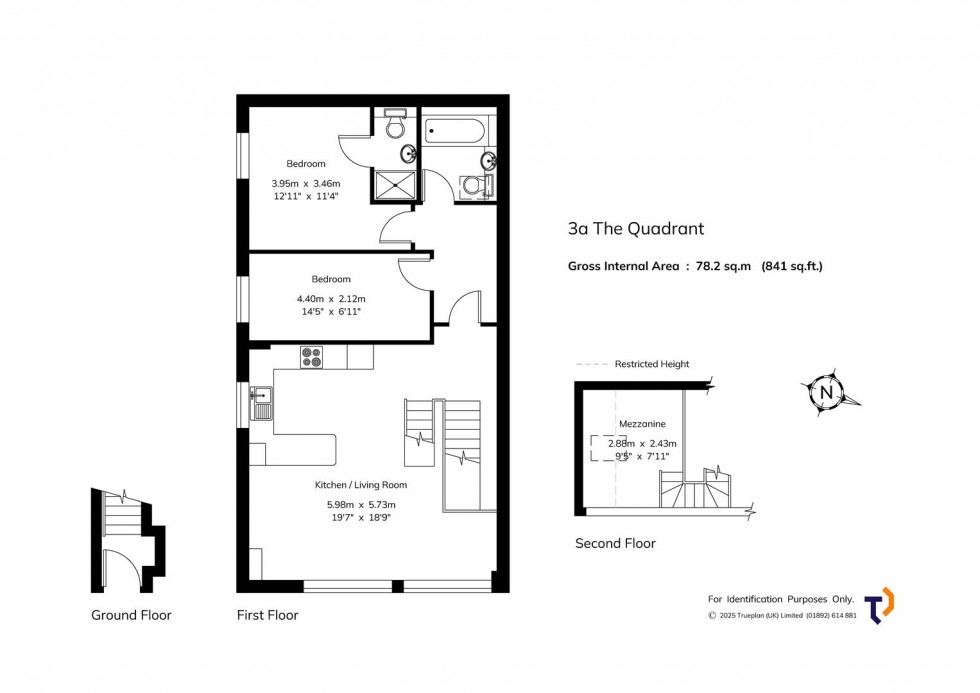 Floorplan for Victoria Road, Sevenoaks