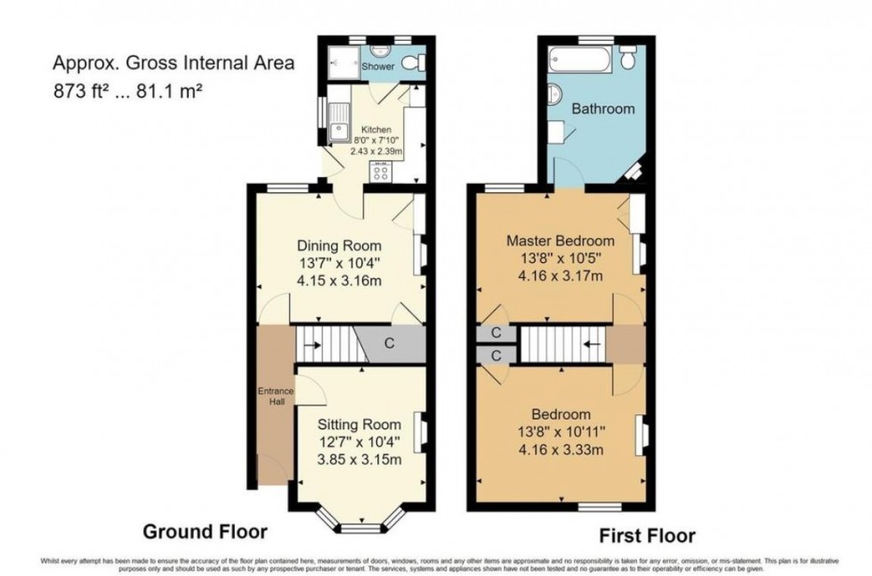 Floorplan for Buckhurst Avenue, Sevenoaks