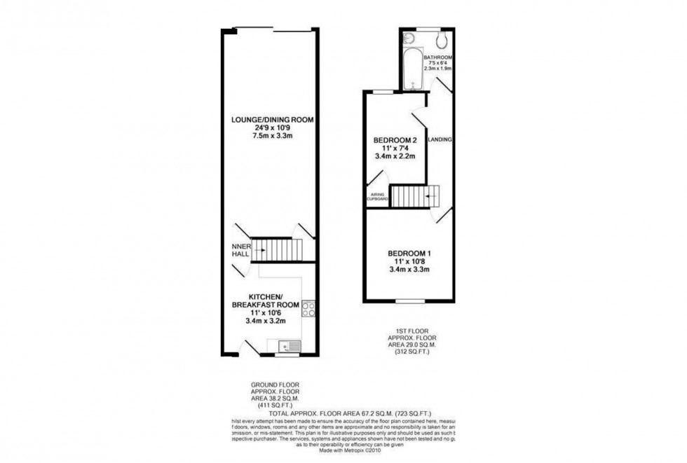 Floorplan for Dunton Green, Sevenoaks