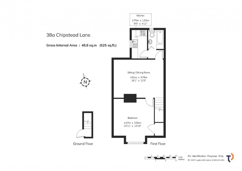 Floorplan for 38a Chipstead Lane Riverhead Sevenoaks