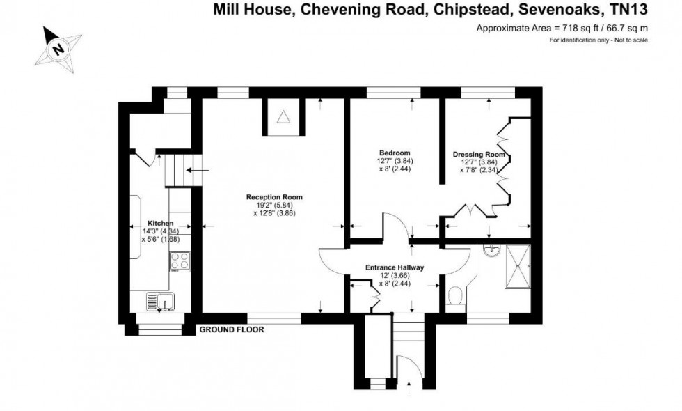 Floorplan for Chevening Road, Chipstead, Sevenoaks