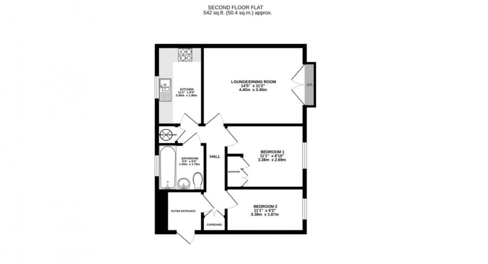 Floorplan for The Sidings, Dunton Green, Sevenoaks