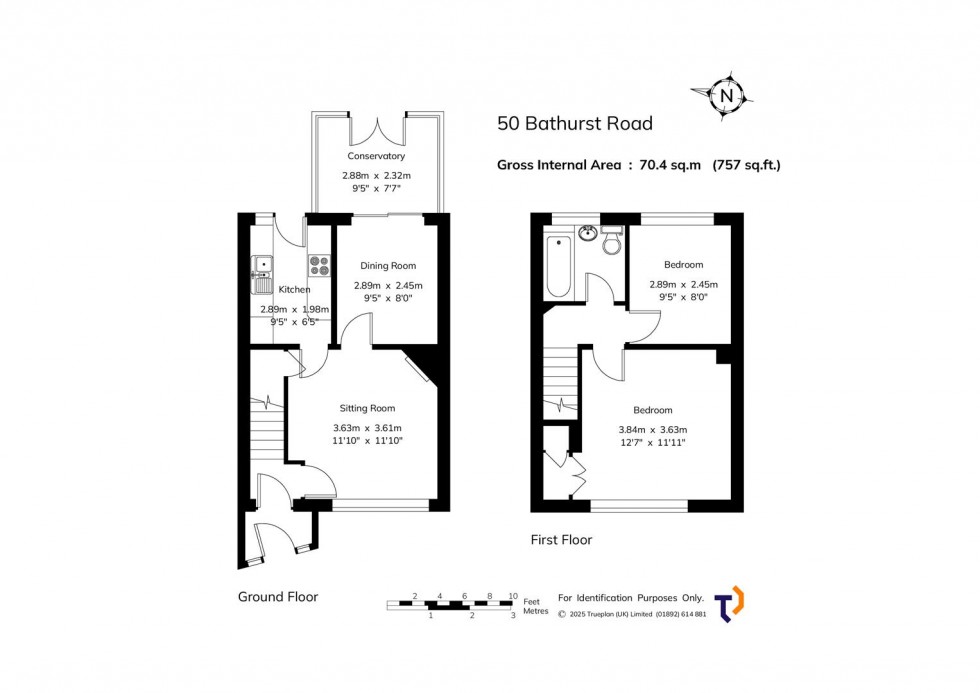 Floorplan for Staplehurst, Tonbridge, Kent