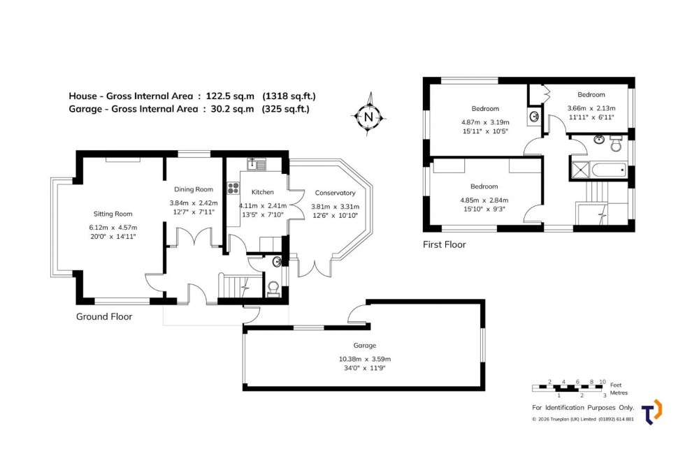 Floorplan for St Martins Drive, Eynsford
