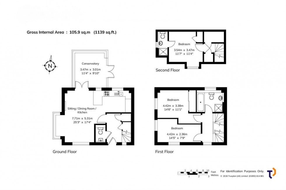 Floorplan for Sevenoaks, Kent