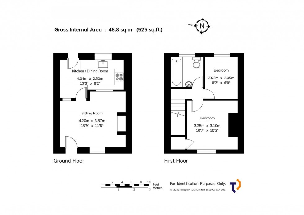 Floorplan for Elliots Lane, Brasted
