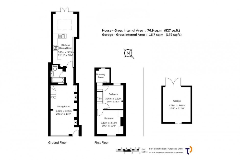 Floorplan for Noahs Ark, Kemsing, Sevenoaks