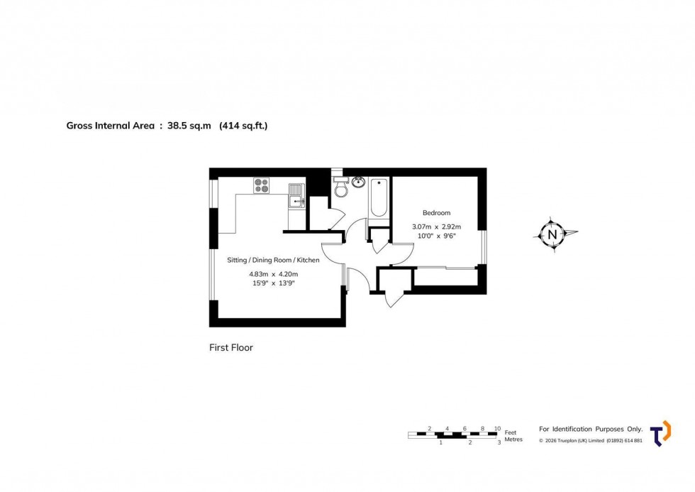 Floorplan for Kennedy Gardens, Sevenoaks