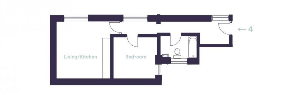 Floorplan for St Johns Hill, Sevenoaks