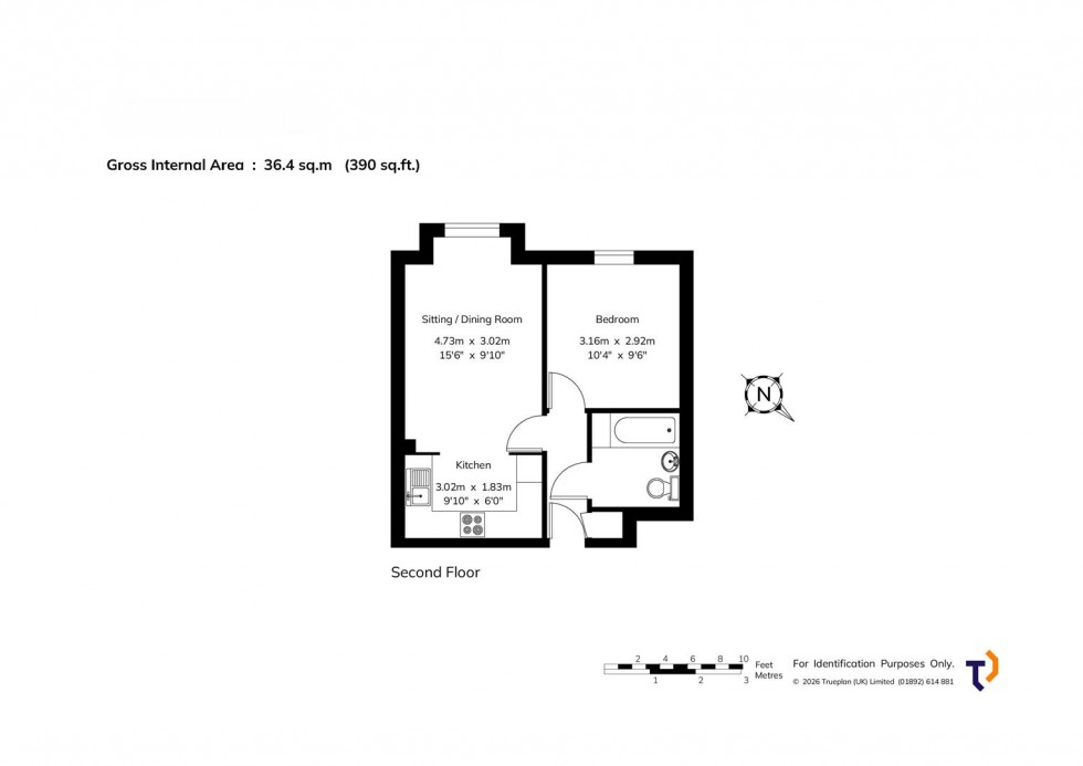Floorplan for Granville Road, Sevenoaks