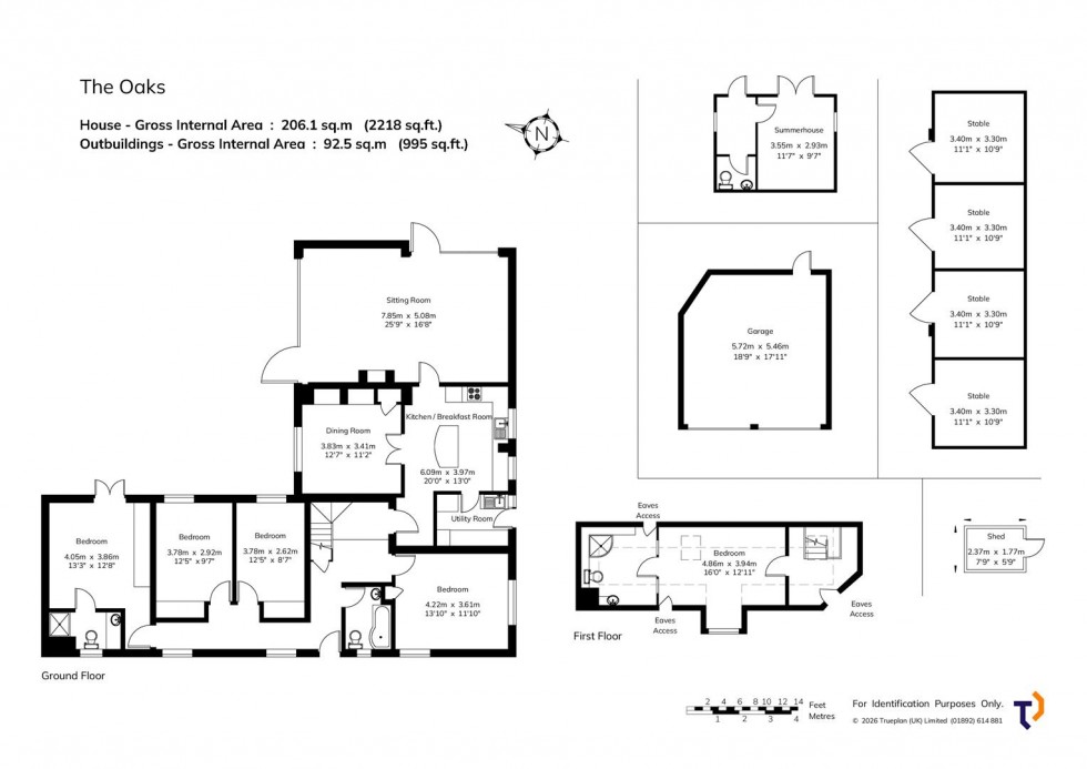 Floorplan for Ashen Grove Road, Knatts Valley, Sevenoaks